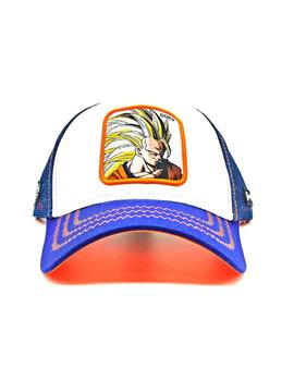 Gorra Capslab Goku blanca de Dragon Ball