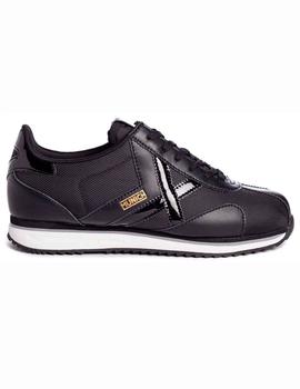 Zapatillas Munich Sapporo 117 negras para vestir