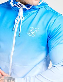 Sudadera Siksilk degradada Agility lila hombre