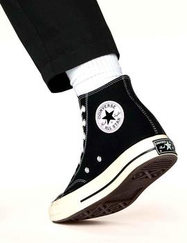 Zapatillas Converse negras tobillo alto 162050C