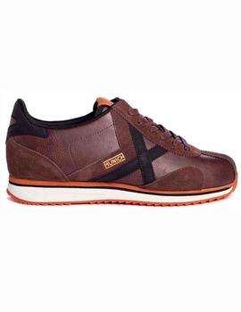 Zapatillas Munich Sapporo 114 marrones de piel