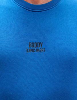 Sudadera Buddy Climber azul royal para hombre