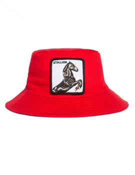 Gorro pescador Goorin Bros caballo rojo