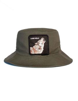 Gorro pescador Goorin Bros Lobo verde oliva