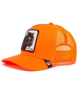 Gorra Goorin Bros pantera naranja fosforito