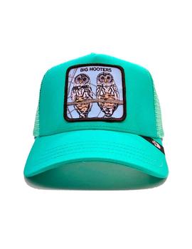 Gorra Goorin Bros turquesa Buhos Big Hooters