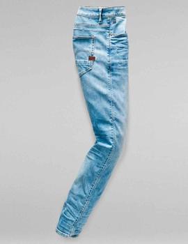 Pantalón vaquero G Star Raw D Staq Slim azul claro