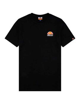 Camiseta Ellesse negra logo pequeño Canaletto