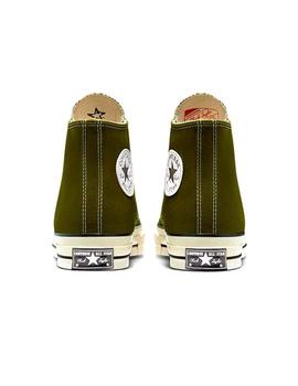 Bambas Converse tobillo alto verde militar