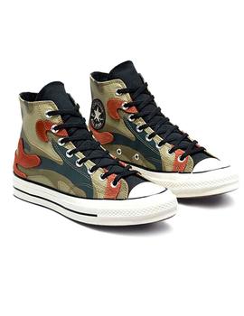 Bambas Converse estampadas de tobillo alto