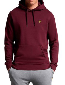Sudadera Lyle Scott granate para hombre
