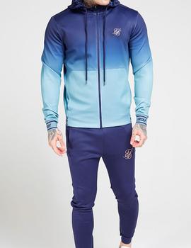 Chaqueta Siksilk Agility Zip azul para hombre