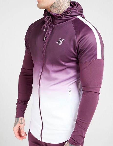 Chaqueta Siksilk color morado hombre