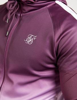 Chaqueta Siksilk degradada color morado hombre