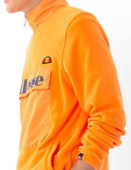 Forro polar Ellesse Potens naranja para hombre