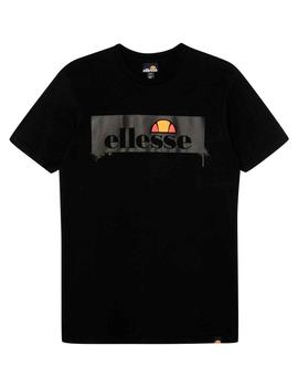 Camiseta Ellesse Sulphur negra para hombre