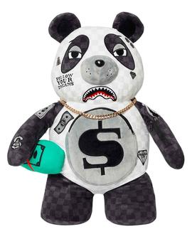 Mochila Sprayground oso panda Teddy negro y blanco