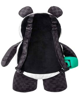 Mochila Sprayground oso panda Teddy negro y blanco