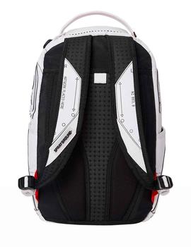 Mochila Sprayground blanca Technical Cut - Shark