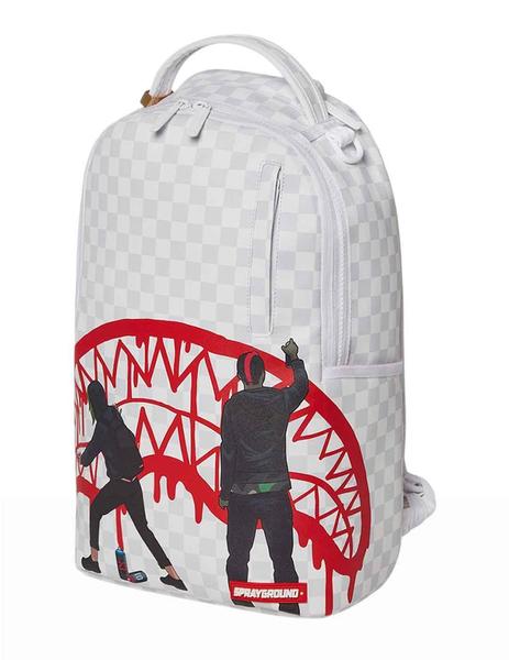 Mochila Sprayground cuadros Louis Vuitton