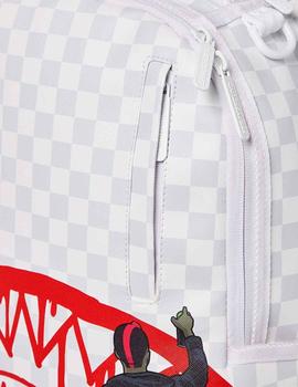 Mochila Sprayground graffiti cuadros blancos