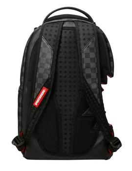 Mochila Sprayground negra con mordisco de tiburón