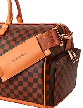 Bolso de viaje Sprayground estilo Louis Vuitton