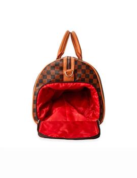 Bolso de viaje Sprayground estilo Louis Vuitton