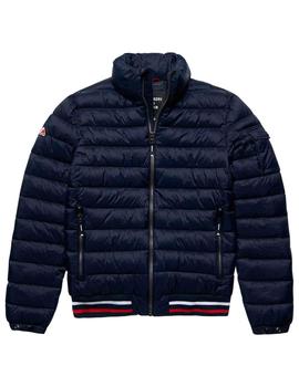 Bomber acolchada Superdry Fuji azul marino