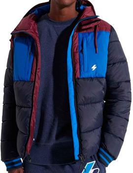 Plumas acolchado Superdry Sports Puffer azul marino