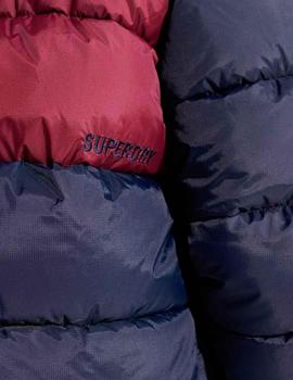 Plumas acolchado Superdry Sports Puffer azul marino