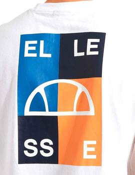 Camiseta Ellesse Altus blanca estampada en espalda