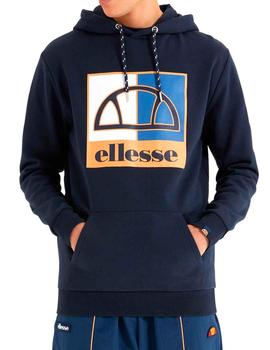 Sudadera Ellesse Labus OH Hoody azul marino