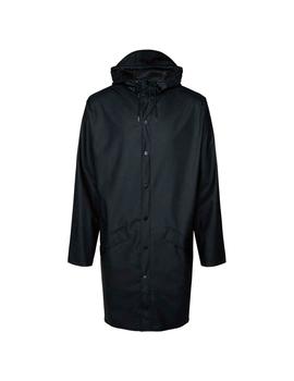 Chubasquero largo Rains 1202 color negro unisex