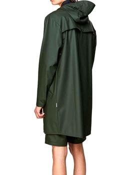 Chubasquero cola de pez Rains verde botella unisex