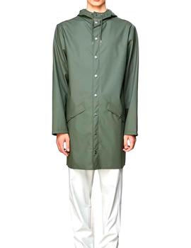 Chubasquero largo Rains 1202 verde oliva unisex