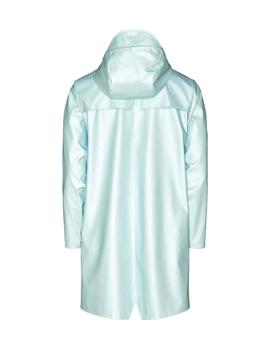 Chubasquero largo Rains 1202 azul hielo unisex