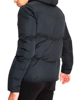 Plumífero 11 Degrees negro básico para hombre