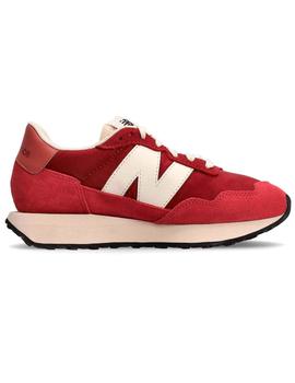 Zapatillas New Balance granate N blanca para mujer