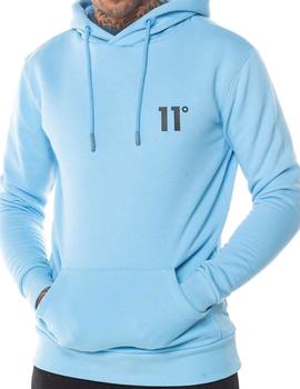 Sudadera 11 Degrees azul celeste para hombre