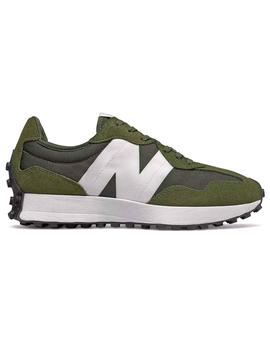 Zapatillas New Balance 327 verde militar unisex