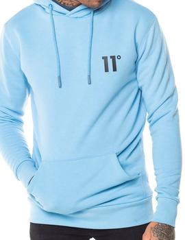 Sudadera 11 Degrees azul celeste para hombre