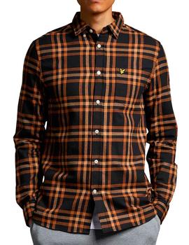 Camisa Lyle Scott cuadros vaqueros estilo leñador