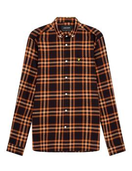 Camisa Lyle Scott cuadros vaqueros estilo leñador