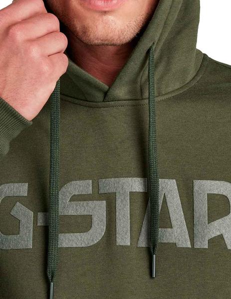 Sudadera capucha G Star Raw verde