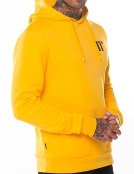 Sudadera 11 Degrees Core Pull Over Hoodie amarilla