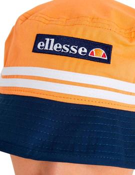 Sombrero Ellesse naranja estilo pesca para hombre