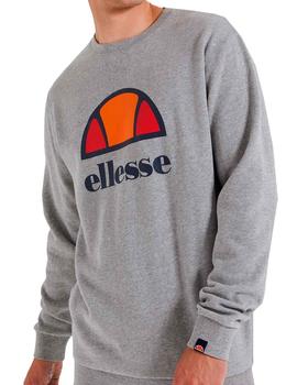 Sudadera cuello redondo Ellesse gris para hombre