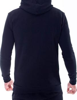 Sudadera 11 Degrees capucha negra para hombre