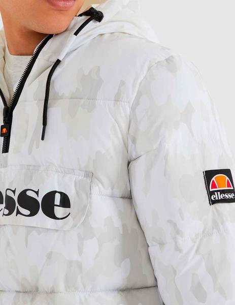 Ellesse - Abrigo Blanco para Hombre - Rogeri Jacket Off White